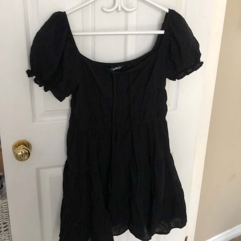black dress